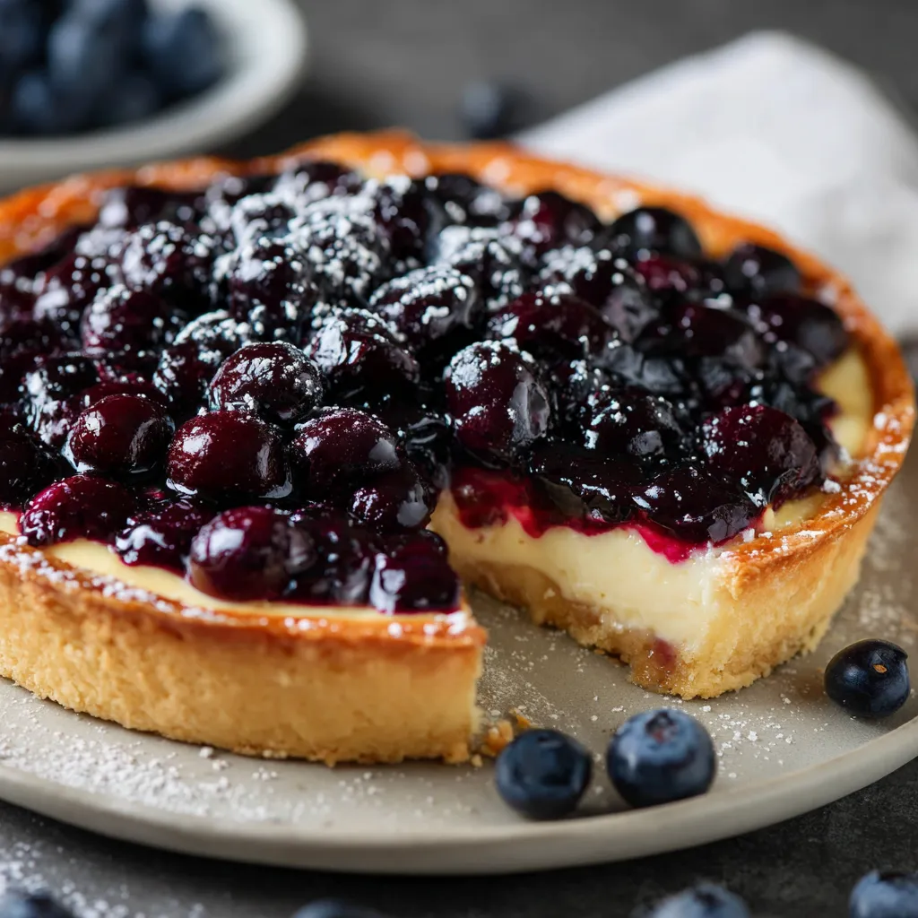Blueberry Cheese Tart 1 1 3