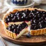 Blueberry Cheese Tart 3 4
